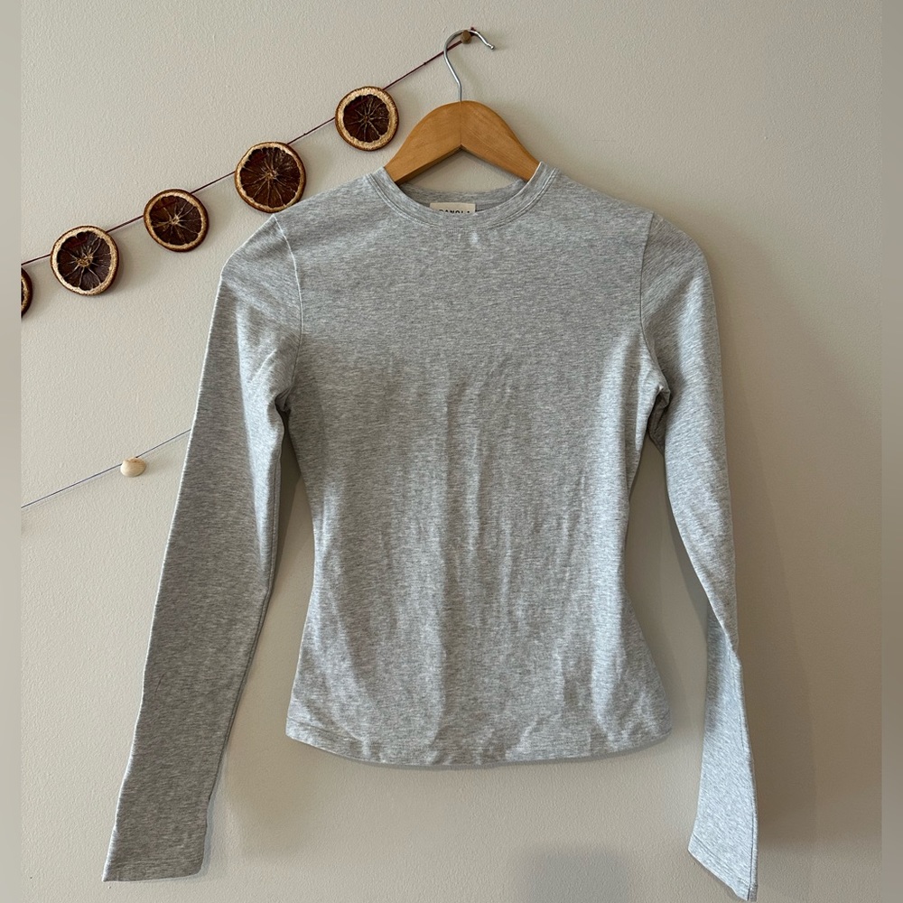 New Adanola grey long sleeve shirt. Never worn, perfect condition.